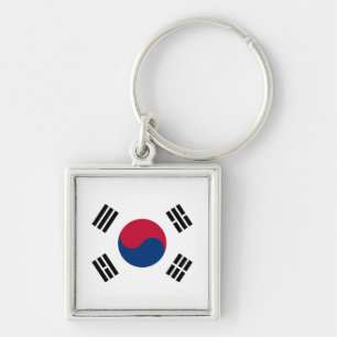 Zuid-Korea vlag Sleutelhanger