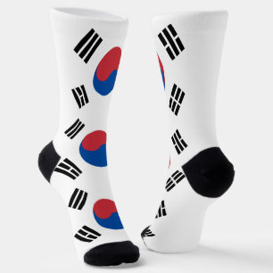 Zuid-Korea Vlag Sokken