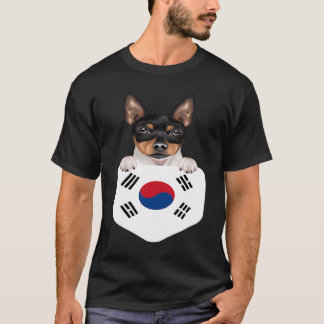 Zuid-Korea vlag Speelgoed van mond- en klauwzeer T-shirt