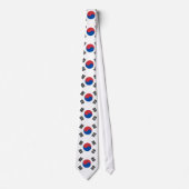 Zuid-Korea Vlag Stropdas (Voorkant)