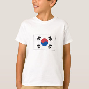 Zuid-Korea Vlag T-shirt