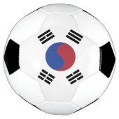 Zuid-Korea vlag Voetbal (Gedraaid)