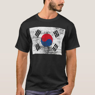 Zuid-Korea vlag Zuid-Korea T-shirt