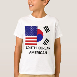 Zuid-Koreaans Amerikaans Shirt