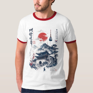 Zuid-Koreaans geïnspireerd T-shirt