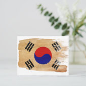 Zuid-Koreaanse Briefkaarten (Staand voorkant)