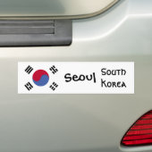 Zuid-Koreaanse Bumpersticker (Op auto)