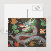Zuid-Koreaanse draak Namdaemun Sungnyemun Briefkaart (Voorkant / Achterkant)