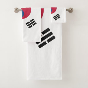 Zuid-Koreaanse vlag Bad Handdoek