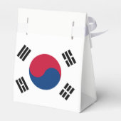 Zuid-Koreaanse vlag Bedankdoosjes (Achterkant)