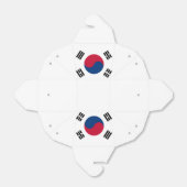 Zuid-Koreaanse vlag Bedankdoosjes (Uitgevouwen)