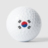 Zuid-Koreaanse vlag Golfballen (Voorkant)
