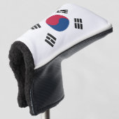 Zuid-Koreaanse vlag Golfheadcover (3/4 voorkant)