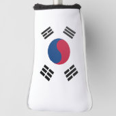 Zuid-Koreaanse vlag Golfheadcover (Draai 90)