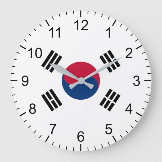 Zuid-Koreaanse vlag Grote Klok (Voorkant)