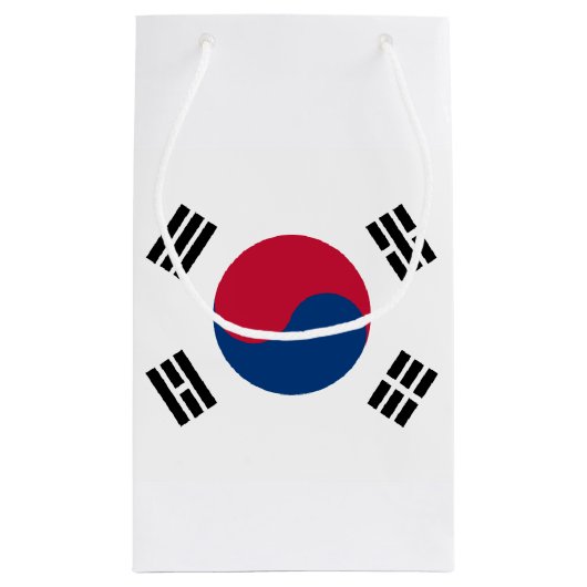 Zuid-Koreaanse vlag Klein Cadeauzakje (Achterkant)