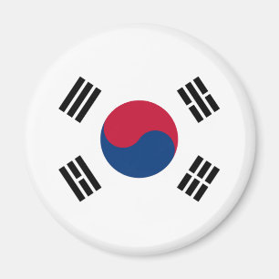 Zuid-Koreaanse vlag Magneet