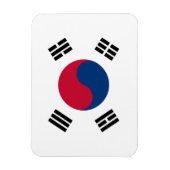 Zuid-Koreaanse vlag Magneet (Verticaal)