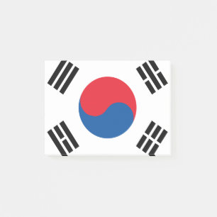 Zuid-Koreaanse vlag Post-it® Notes