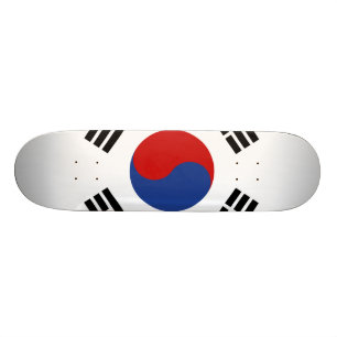 Zuid-Koreaanse vlag Skateboard