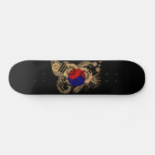 Zuid-Koreaanse vlag Skateboard (Horizontaal)