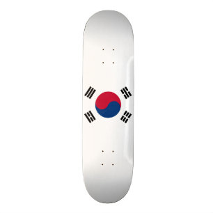 Zuid-Koreaanse vlag Skateboard