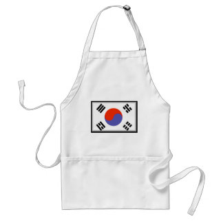 Zuid-Koreaanse vlag Standaard Schort