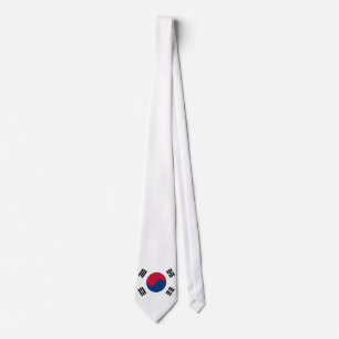 Zuid-Koreaanse vlag Stropdas