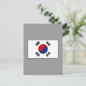 Zuid-Koreaanse vlag T-shirts en cadeaus Briefkaart (Staand voorkant)
