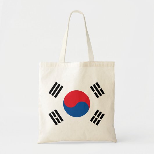 Zuid-Koreaanse vlag Tote Bag (Voorkant)