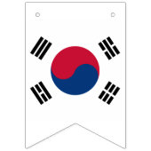 Zuid-Koreaanse vlag Vlaggetjes (Eerste vlag)