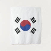 Zuid-Koreaanse vlag Wandkleed (Voorkant)