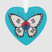 Zuid-Koreaanse vlinder Ornament (voorkant)