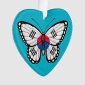 Zuid-Koreaanse vlinder Ornament (voorkant)