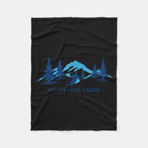 Zuid meer tahoe californië skioord skiën ski fleece deken