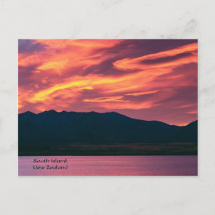 Zuid-Nieuw-Zeeland Briefkaart