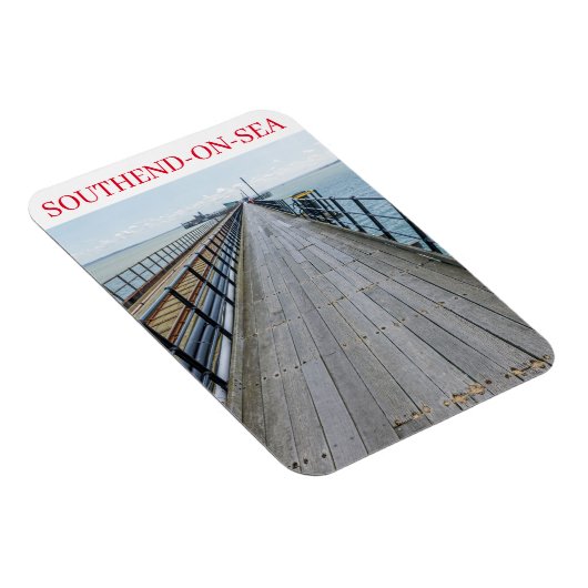 Zuid-op-Zee pier koelkast magneet (Rechterzijde)