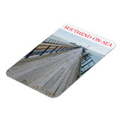 Zuid-op-Zee pier koelkast magneet (Linkerzijde)