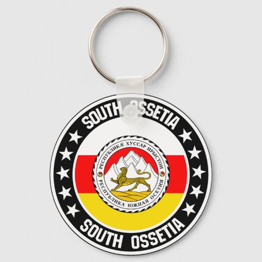 Zuid-Ossetië Sleutelhanger (Voorkant)