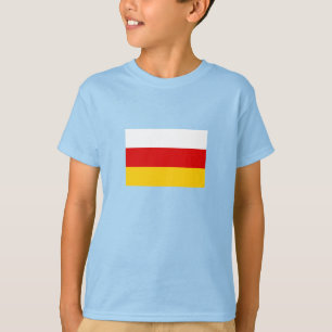 Zuid-Ossetië Vlag T-shirt