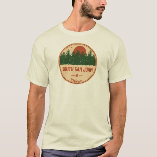 Zuid-San Juan Wilderness Colorado T-shirt (Voorkant)