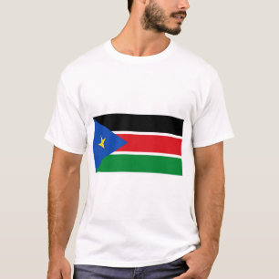 Zuid-Soedan vlag T-shirt
