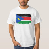 Zuid-Soedan vlag T-shirt (Voorkant)