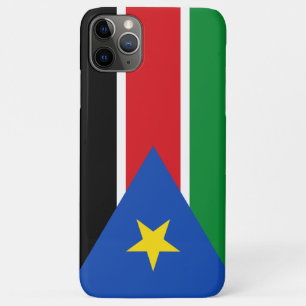 zuid - soedanese vlag iPhone 11 pro max hoesje