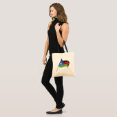 Zuid-Soedanese vlagland kleurt Canvas tas
