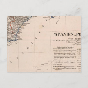 Zuid-Spanje Briefkaart