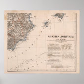 Zuid-Spanje Poster (Voorkant)