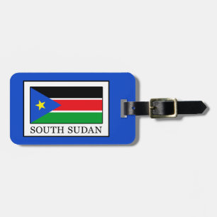 Zuid-Sudan Bagagelabel