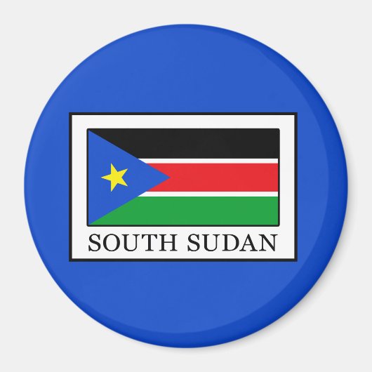 Zuid-Sudan Magneet (Voorkant)