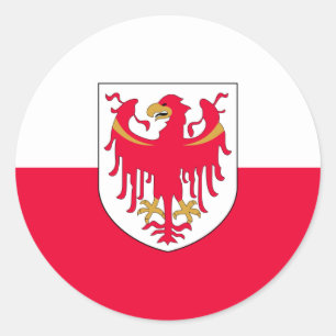 Zuid-Tirol, Italië Ronde Sticker